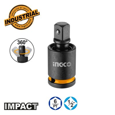 HHIUJ1202   ادبتر راس متحرك بولاد  "1/2