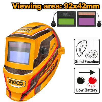 INGCO AHM008  AUTO DARKENING وجه لحام AUTO DARKING WELDING HELMET