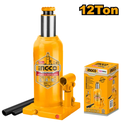 INGCO HBJ1202  12 TON عفريت قنينة صناعي  HYDRAULIC BOTTLE JACK
