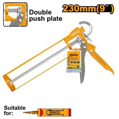 INGCO HCG1409  9" X 55 MM فرد سلكون  CAULKING GUN