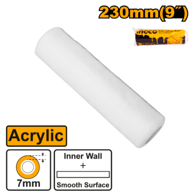 INGCO HRC0523007  230MM/9" خرطوشة رول دهان REPLACEMENT ACRYLIC ROLLER COVER