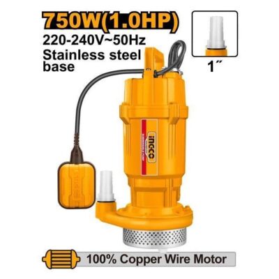 INGCO SPC75068 l  750W(0.1HP) 1" مضخة غاطسة  SUBMERSIBLE PUMP