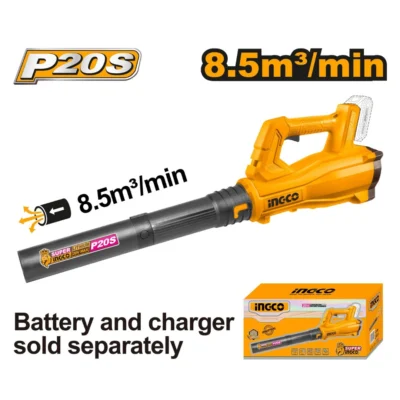 INGCO CABLI20323 20V بلاور حدائق كبير نفخ بطارية CORDLESS GARDEN BLOWER