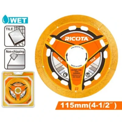 RICOTA RADDC21151 115x22.2mm ديسك قص الماس للبلاط والسيراميك Diamond Cutting Disc