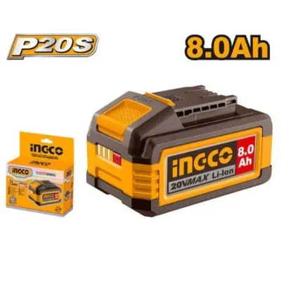 INGCO FBLI2128 20V 8.0Ah بطارية ليثيوم فدار Lithium-Ion Battery