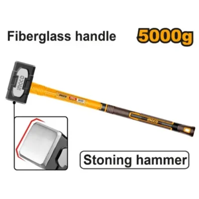 INGCO HSTH83598  5Kg مهدة مسكة فايبرغلاس Stoning hammer (converse handle)