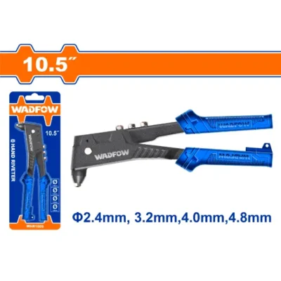 WADFOW WHR2610 10.5"(2.4-4.8)mm -2- بانسة تباشيم صناعية Hand Riveter