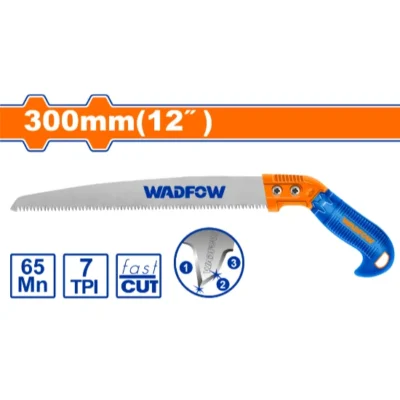 WADFOW WHW5G12 12"/300 mm منشار تشحيل شجر ساموراي Pruning saw