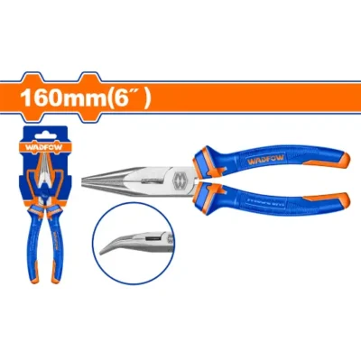 WADFOW WPL4C06 6" بانسة بوز طويل راس معكوف Bent nose pliers