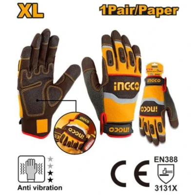 INGCO HGMG62-XL كفوف ميكانيكي - XL Mechanic gloves